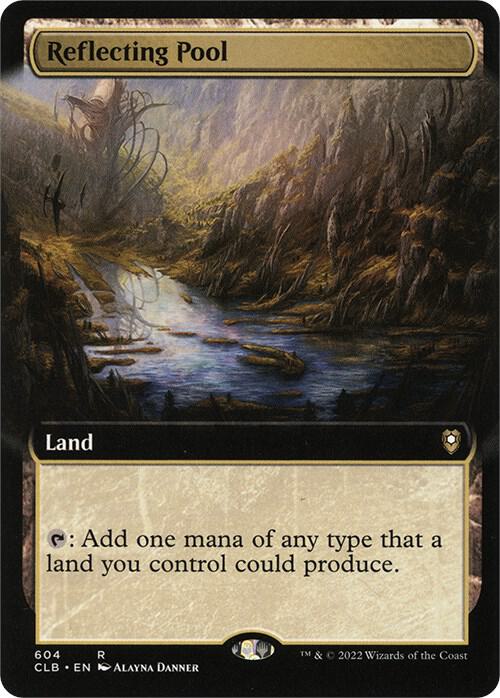 Reflecting Pool (Extended Art) - Commander Legends: Battle for