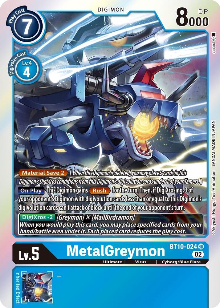 MetalGreymon - Xros Encounter - Digimon Card Game - TCGplayer.com