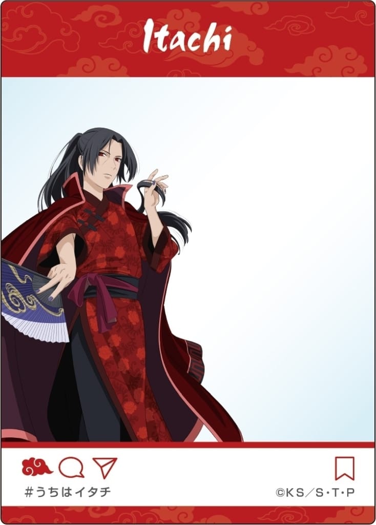 Collectible Cards/Card]Clear Card & SNS-style - Naruto - Itachi
