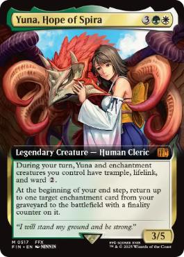 MTG: Magic The Gathering/FINAL FANTASY]【EN】Yuna, Hope of Spira