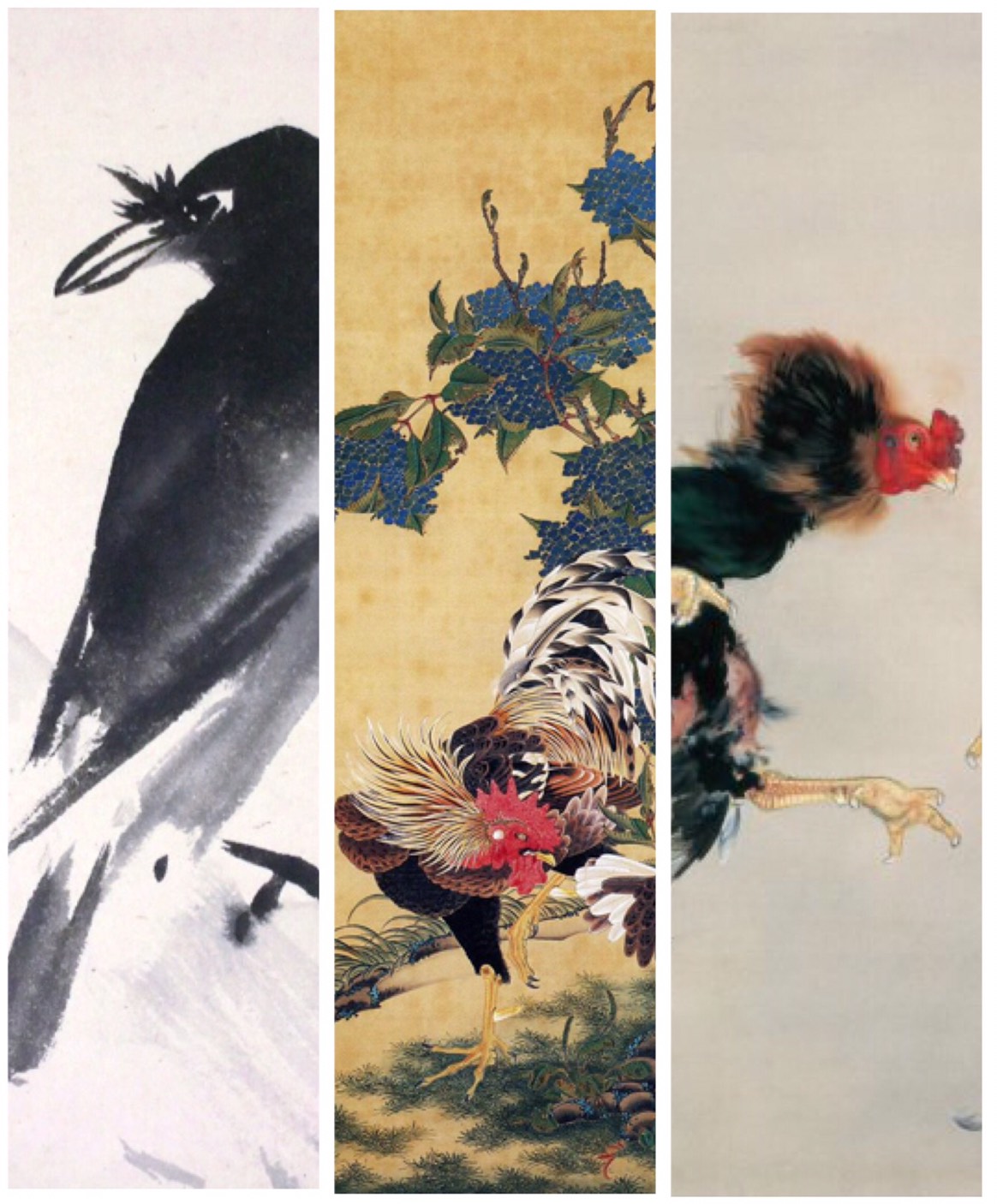 伊藤若冲 竹内栖鳳 川合玉堂 日本の巨匠たちが描く「鳥」たち