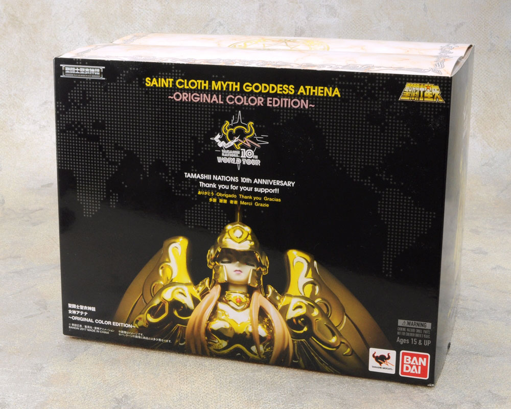 ワールドツアー記念商品レビュー】「聖闘士聖衣神話 女神アテナ