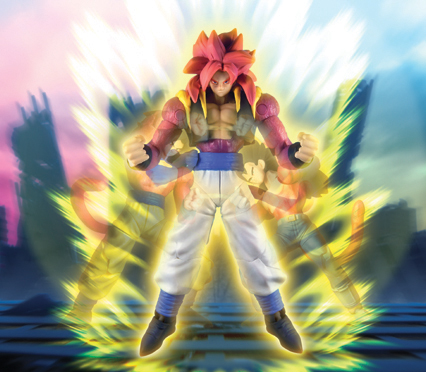 超造形魂 ハイブリッドアクション超龍伝 スーパーサイヤ人4ゴジータ