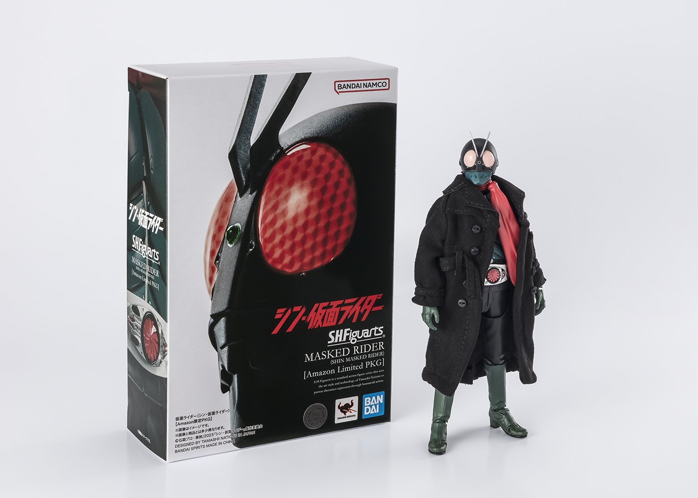 S.H.Figuarts 仮面ライダー（シン・仮面ライダー）【Amazon限定PKG