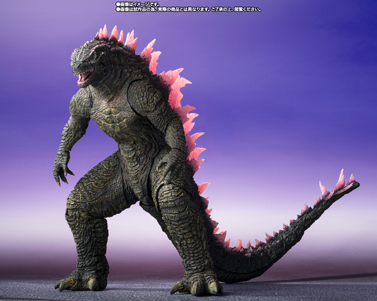 S.H.MonsterArts GODZILLA (2024) EVOLVED Ver. from GODZILLA × KONG