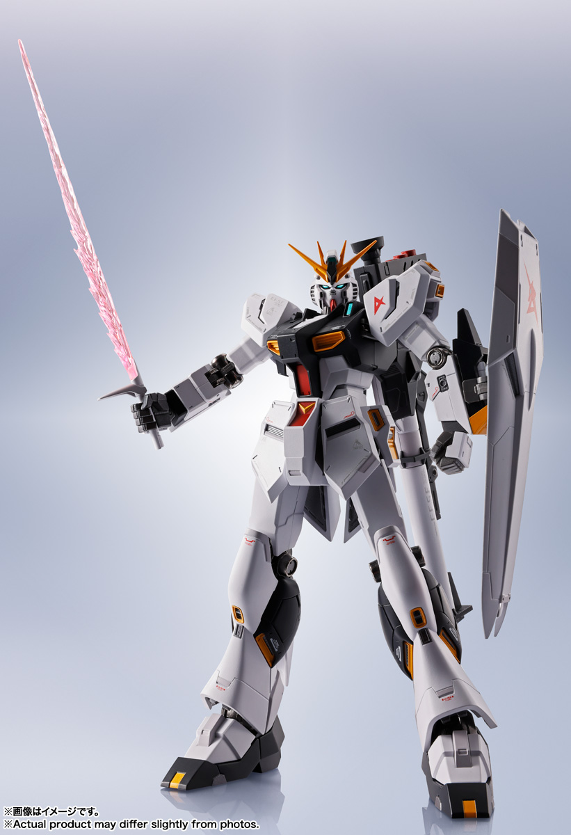新品未開封品L ROBOT魂 ＜SIDE MS＞ νガン gundam/ METAL ROBOT SPIRITS < SIDE MS > ν Gundam | TAMASHII WEB
