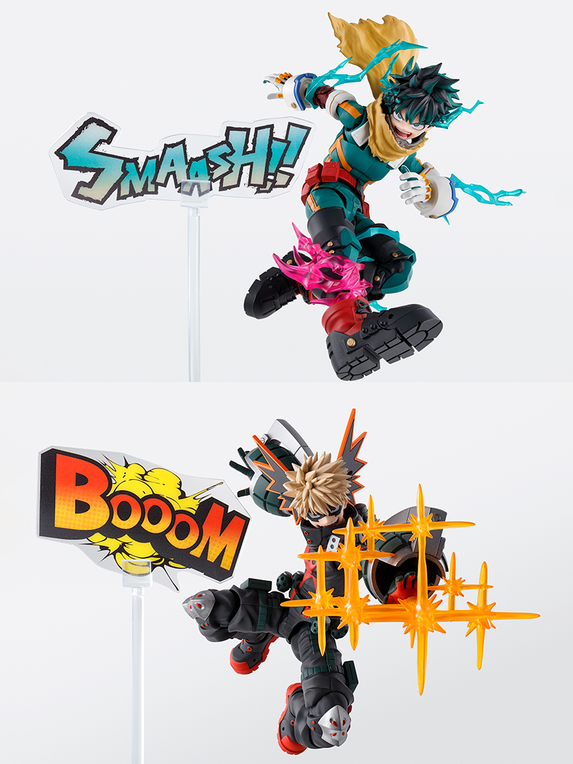 S.H.Figuarts 緑谷出久＆爆豪勝己 PLUS ULTRA オプションパーツセット