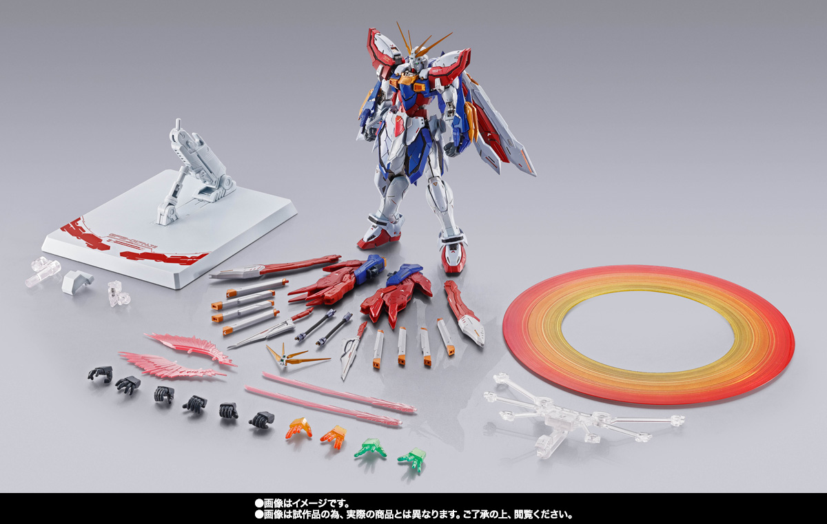 METAL BUILD 【抽選販売】ゴッドガンダム＆ゴッドガンダム弐（セカンド