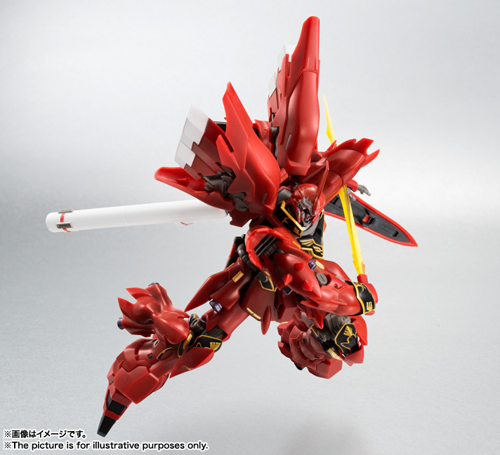 バンダイ ROBOT魂 MSN-06S シナンジュ レビュー】 バンダイ ROBOT魂 <SIDE MS> MSN-06sシナンジュ