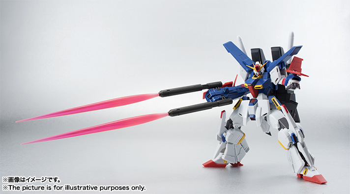 Robot魂Zガンダム　ZZガンダム　ガンダムMk-Ⅱセット ROBOT SPIRITS < SIDE MS > Enhanced ZZ Gundam | TAMASHII WEB
