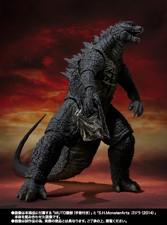 S.H.MonsterArts ゴジラ（2014） Spit Fire Ver. | 魂ウェブ