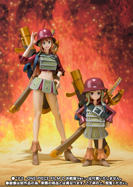 フィギュアーツZERO ナミ -ONE PIECE FILM Z 決戦服（8 years old）Ver