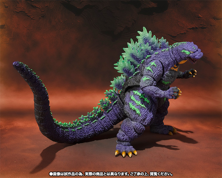 S.H.MonsterArts Godzilla feat.EVA-01 |TAMASHII WEB