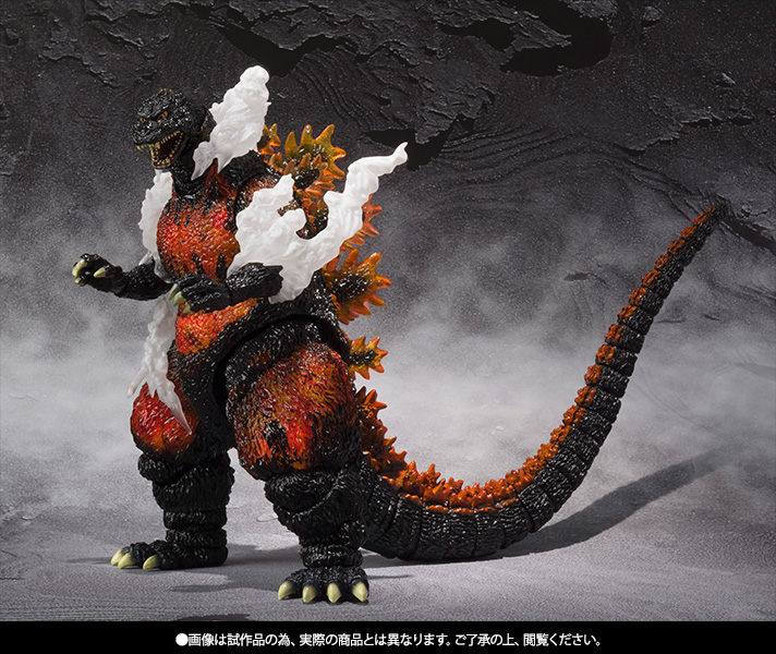 S.H.MonsterArts ゴジラ（1995） Ultimate Burning Ver. | 魂ウェブ
