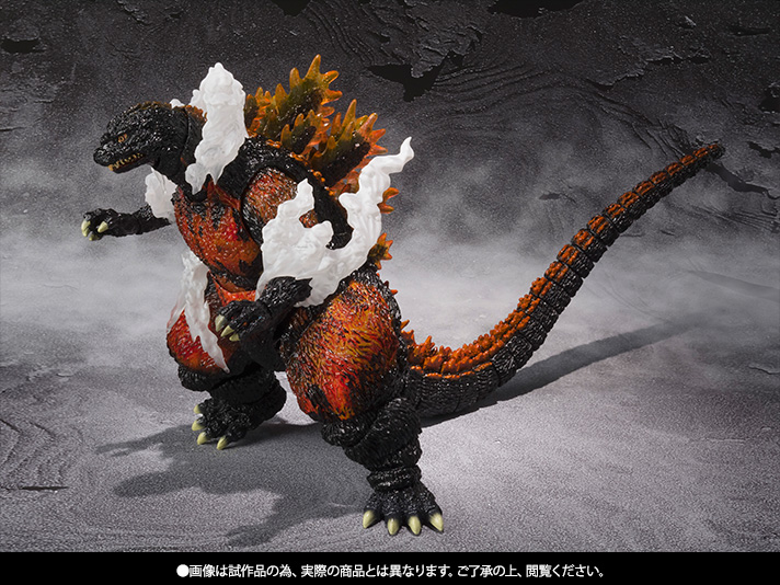 S.H.MonsterArts Godzilla (1995) Ultimate Burning Ver. |TAMASHII WEB