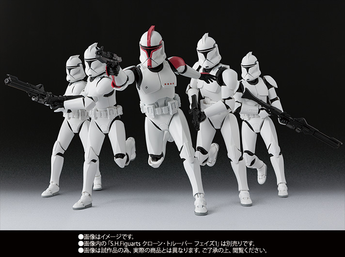 S.H.Figuarts クローン・トルーパー フェイズ1 キャプテン | 魂ウェブ