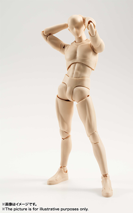 S.H.Figuarts ボディくん （Pale orange Color Ver.）│株式会社BANDAI
