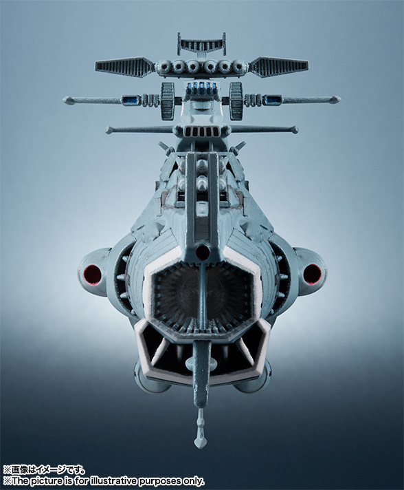 輝艦大全 1/2000 地球連邦主力戦艦 ドレッドノート級 2隻セット | 魂ウェブ