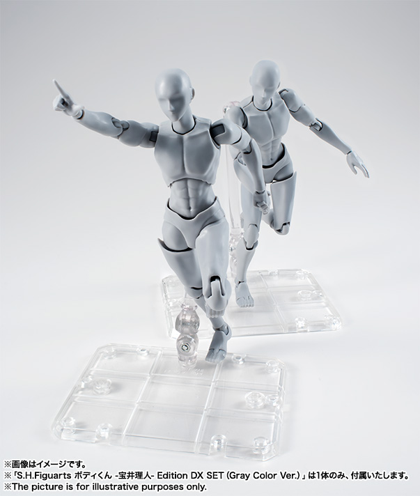 S.H.Figuarts ボディくん -宝井理人- Edition DX SET (Gray Color Ver