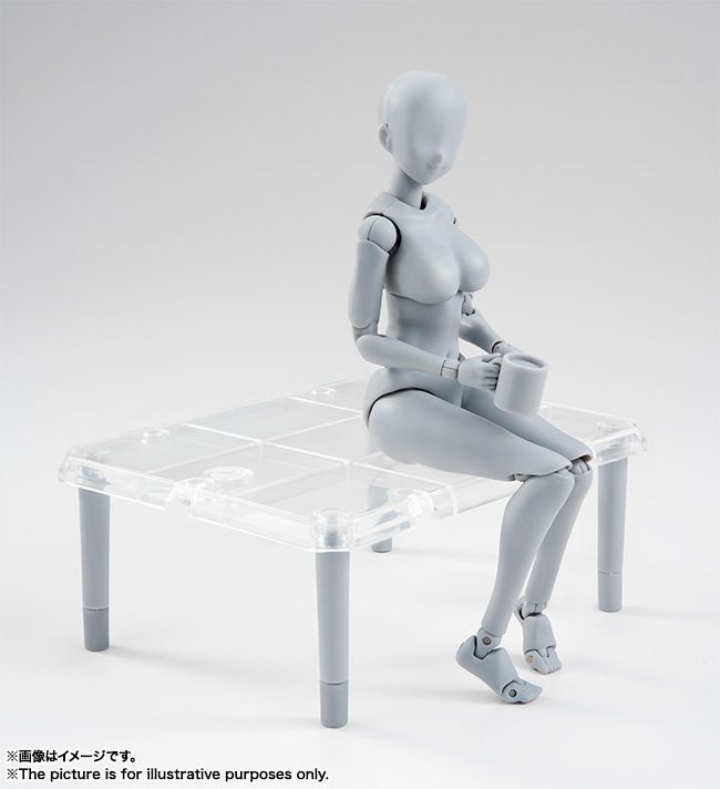 S.H.Figuarts ボディちゃん -矢吹健太朗- Edition DX SET (Gray Color