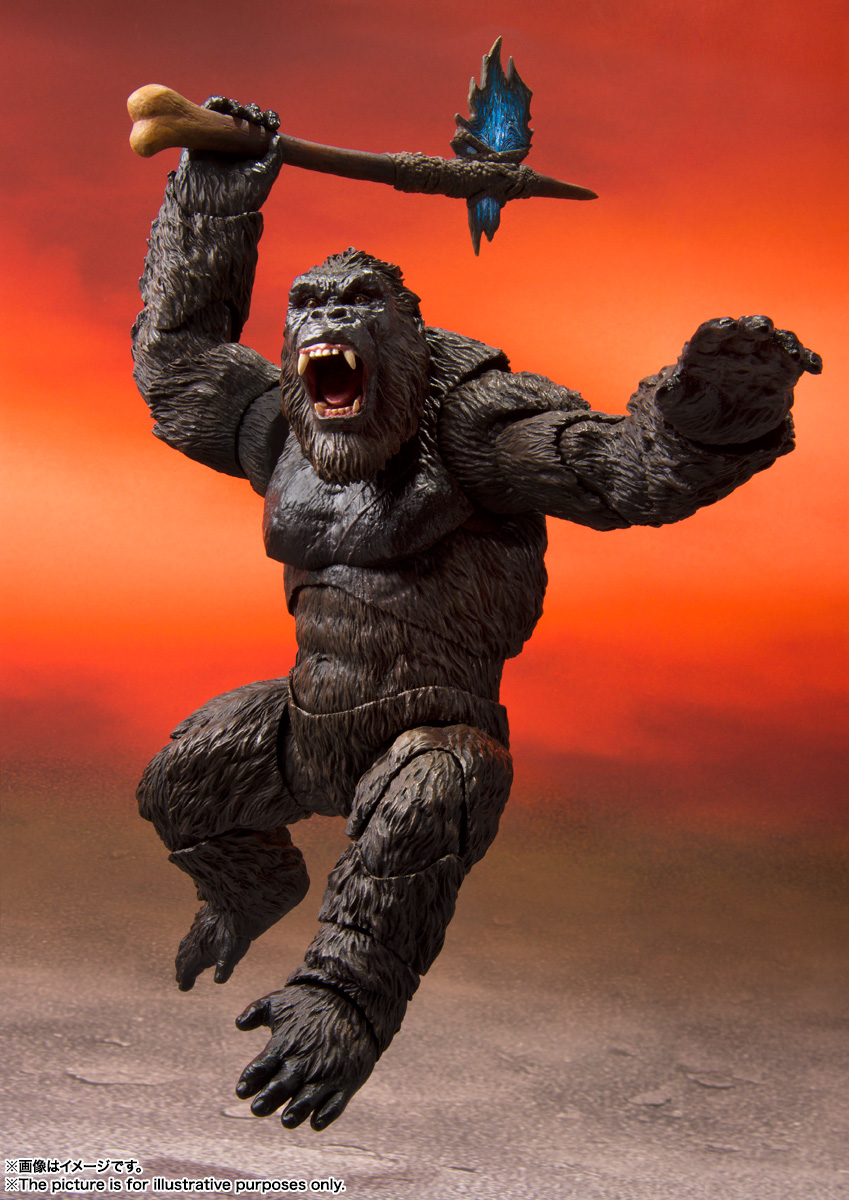 S.H.MonsterArts KONG FROM GODZILLA VS. KONG(2021) | 魂ウェブ