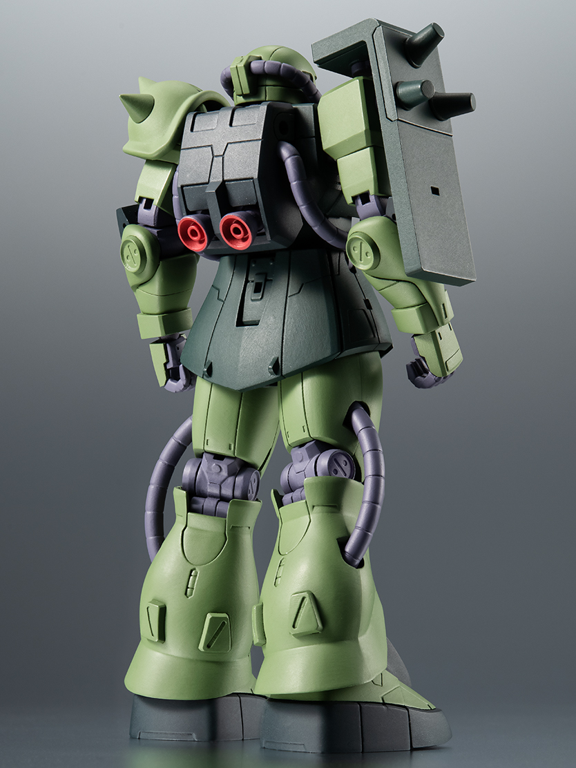 ロボット MS-06J ZAKU II ROBOT魂 ＜SIDE MS＞ MS-06J 湿地帯戦用ザク ver. A.N.I.M.E. | 魂ウェブ