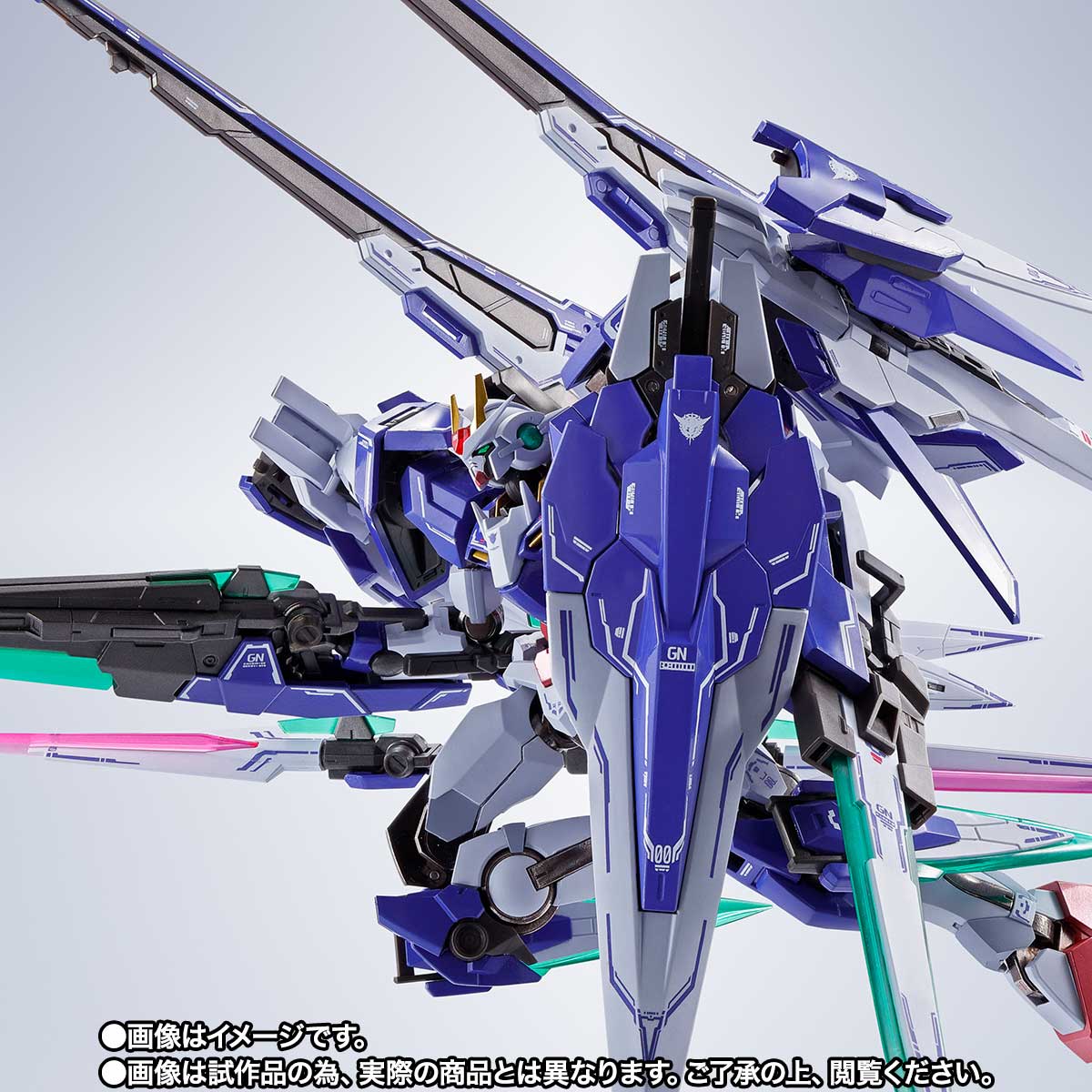BANDAI L ROBOT魂 00 Raiser XN Raiser METAL ROBOT SPIRITS < SIDE MS > XN RAISER＋ SEVEN SWORD PARTS SET