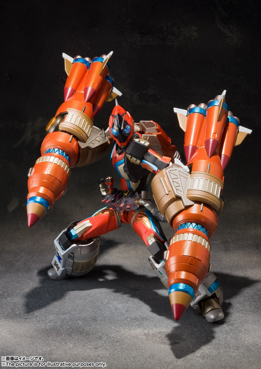 SIC KAMEN RIDER FOURZE Rocket States | TAMASHII WEB