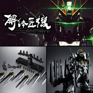 METAL STRUCTURE 解体匠機 【抽選販売】RX-93 νガンダム フィン