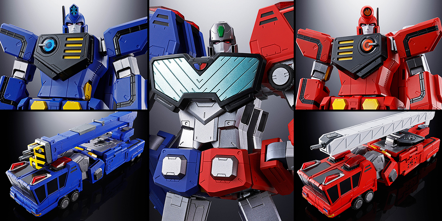 The strongest blue and red that GGG is proud of! “SOUL OF CHOGOKIN