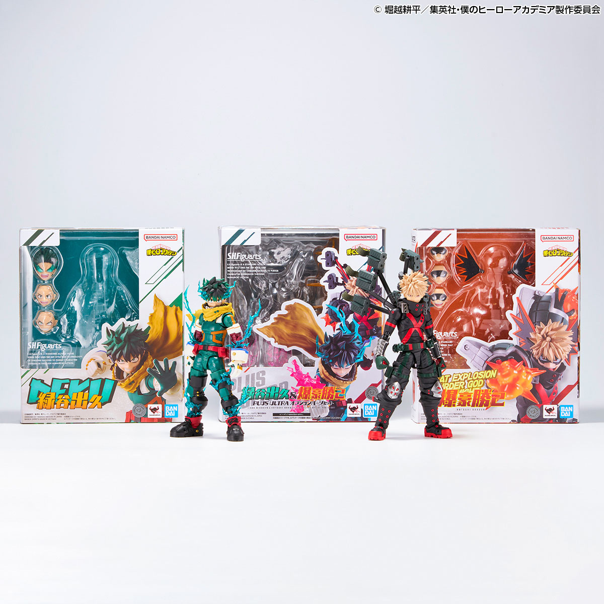 S.H.Figurarts ヒロアカシリーズ「爆豪勝己」＆「緑谷出久＆爆豪勝己