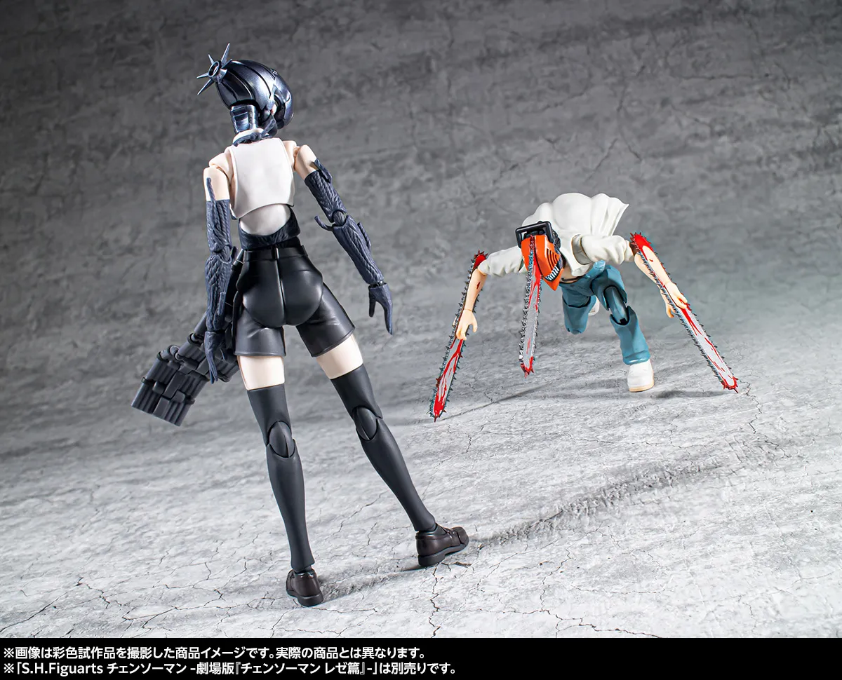 劇場版『チェンソーマン レゼ篇』公開中！魂ウェブ商店受注中のS.H.