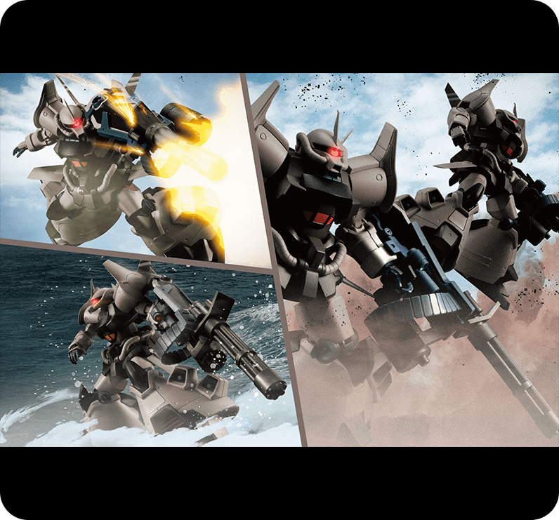 MS-07H-8 グフ・フライトタイプ MS開発秘録 | ROBOT魂 ver. A.N.I.M.E.