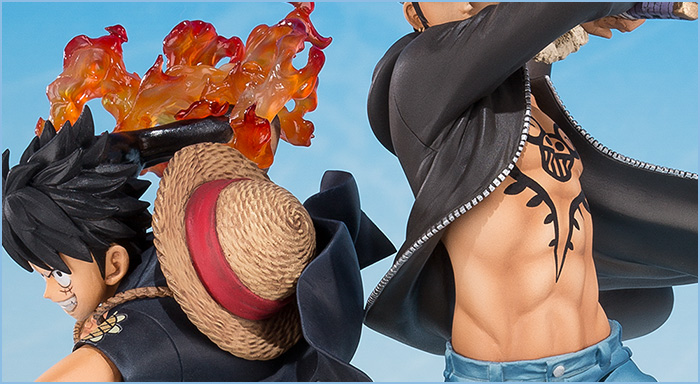 フィギュアーツZERO モンキー・D・ルフィ＆トラファルガー・ロー -5th