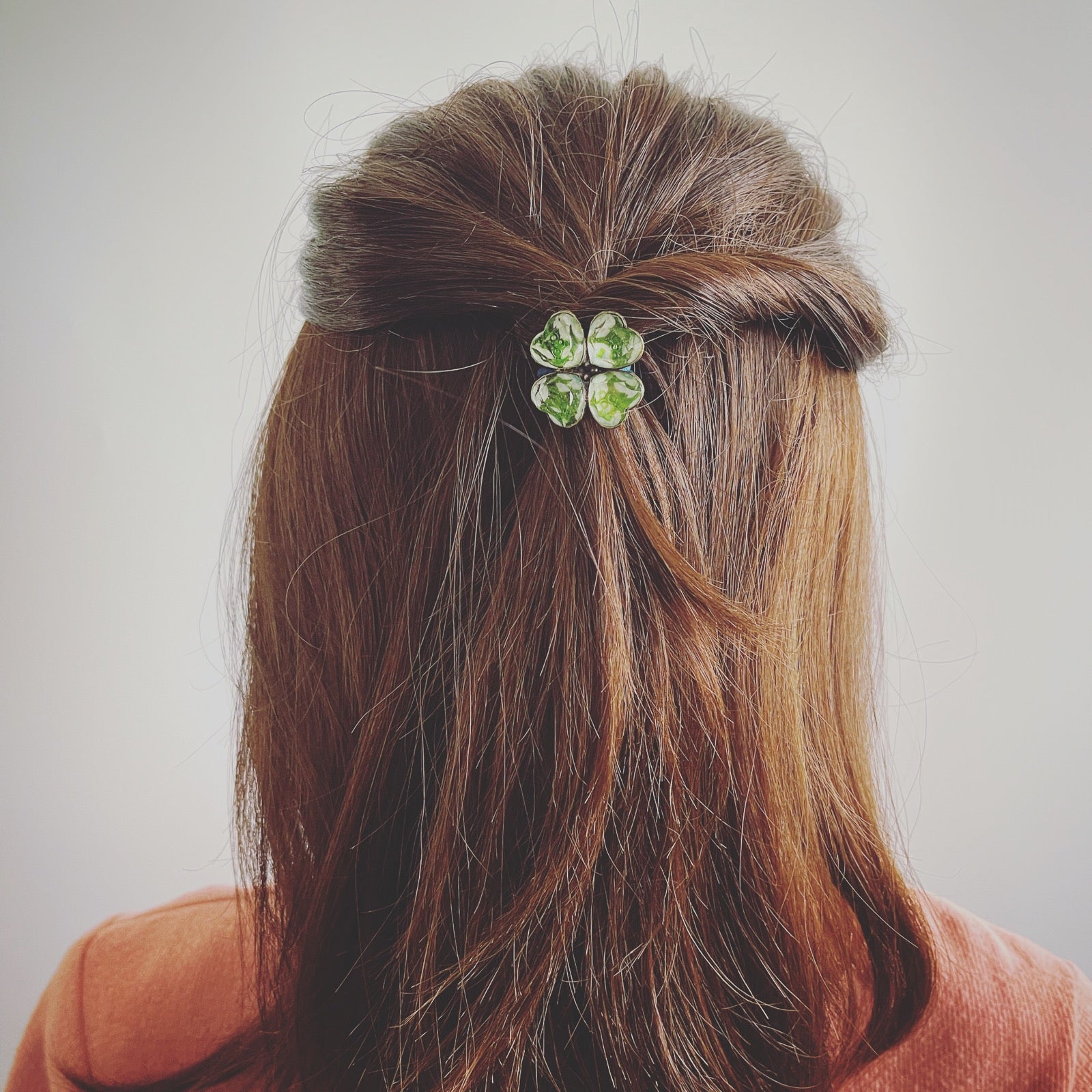 ヘアゴム 緑 スイカ クローバー 花 贈り物 おしゃれ – TAMARUSAN