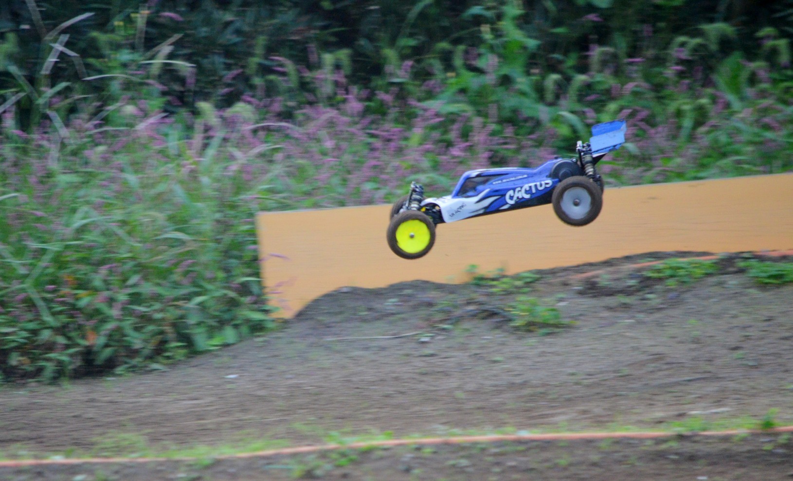 CACTUS PRO RC•HIROBA ダートコース: ラジコンカー、車輪ぐるぐる