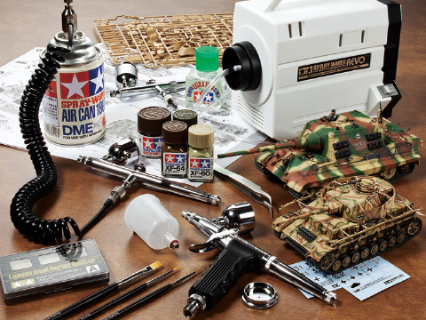 スプレーワーク HGコンプレッサー レボ II （HGトリガーエアーブラシ