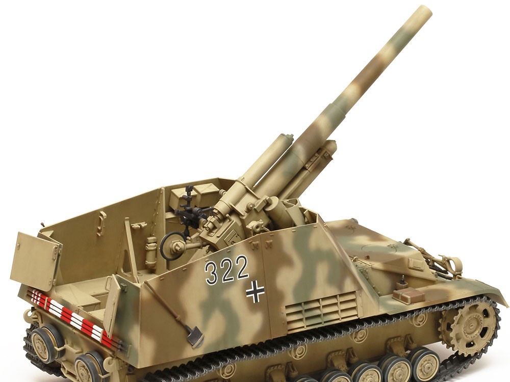 1/35 ドイツ重自走榴弾砲 フンメル 後期型: スケールモデル｜TAMIYA