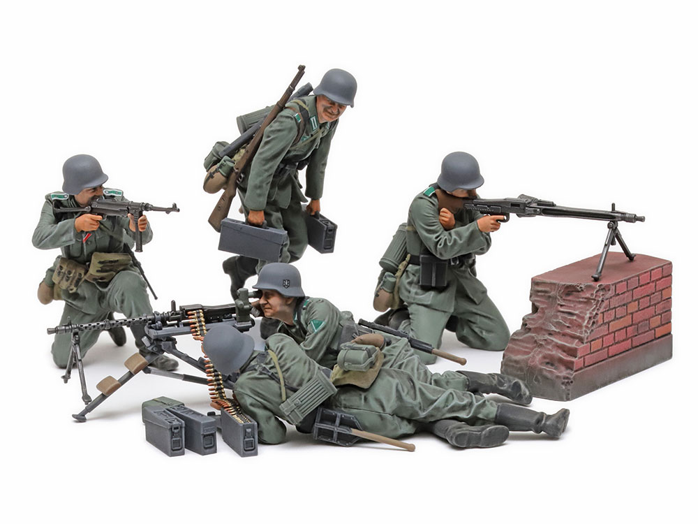 1/35 ドイツ機関銃チーム (大戦中期): スケールモデル｜TAMIYA SHOP