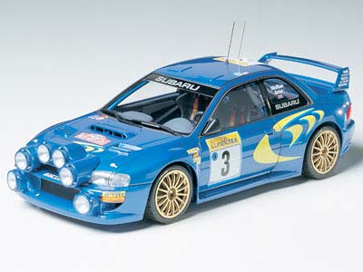 1/24 スバル インプレッサ WRC '98 モンテカルロ仕様: スケールモデル
