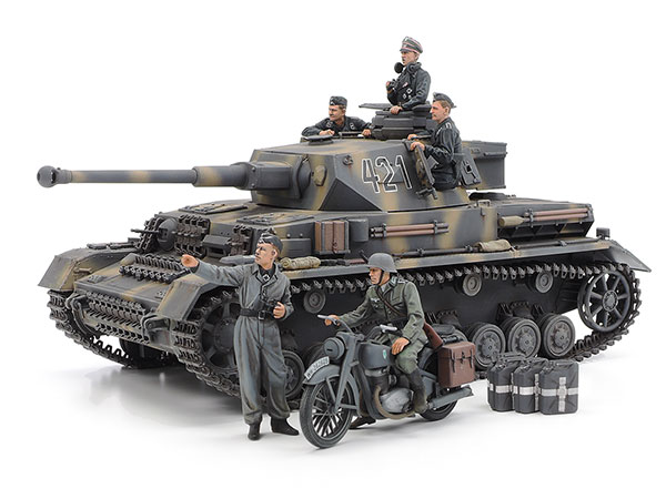 1/35 ドイツIV号戦車F型・伝令バイクセット“北アフリカ戦線”: スケール