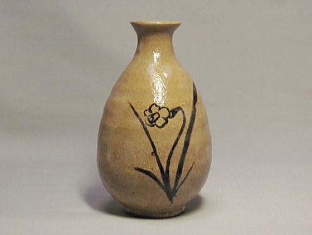 唐津徳利（水仙）の詳細／陶器販売のたぬき窯