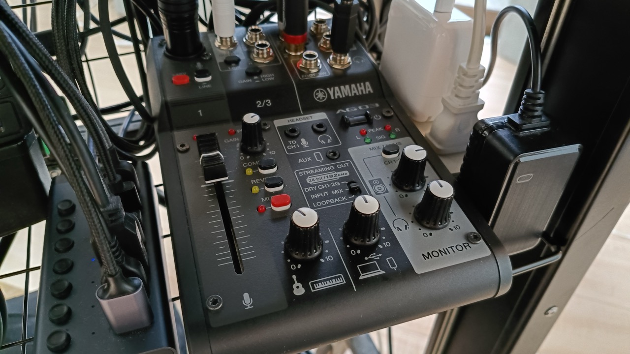 色々出来る】YAMAHA AG03MK2 オーディオインターフェース【個人的