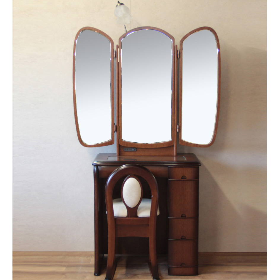 収納三面鏡アルティシア - 鏡台・ドレッサーの専門店 大川の田中鏡台店