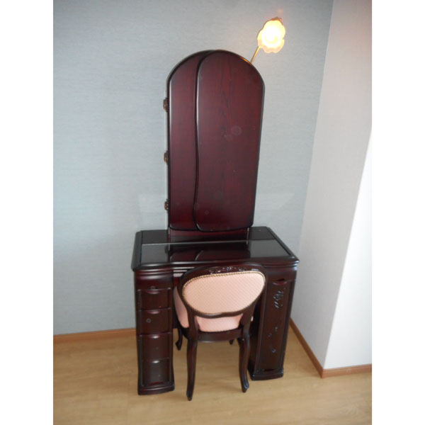 三面鏡ノーブル（七分三面収納タイプ） - 鏡台・ドレッサーの専門店