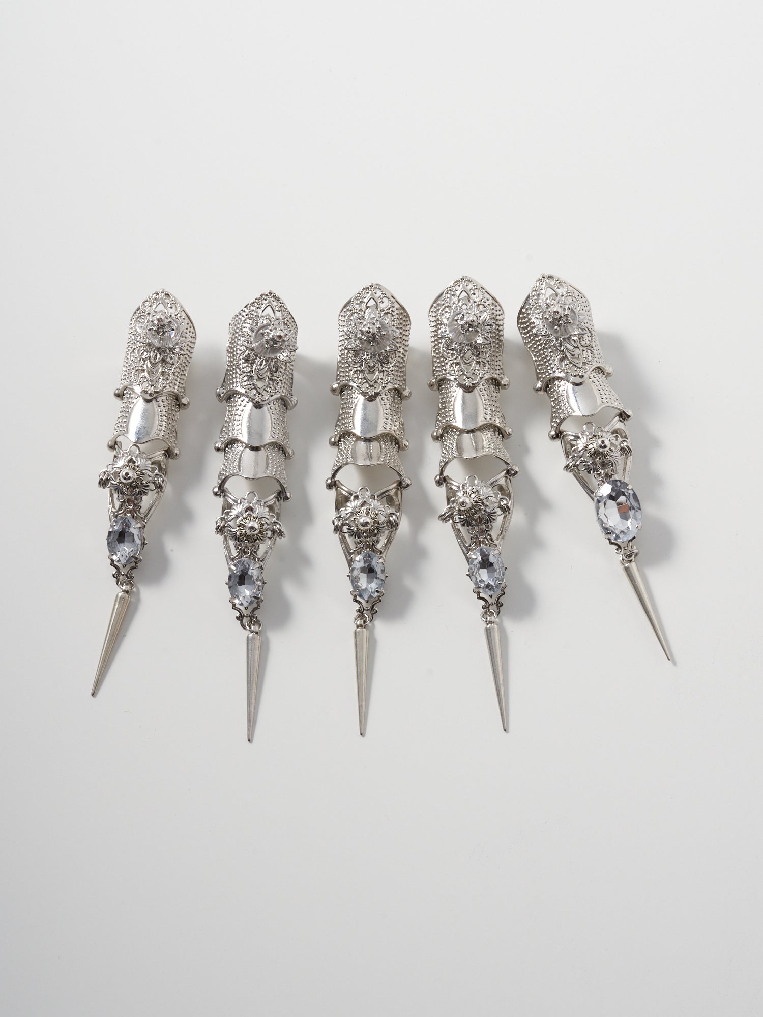 villain silver armor rings – tanakadaisuke