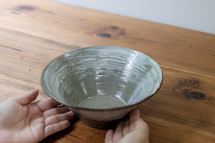 壺市】切立鉢/刷毛目/（径 20cm） | 【丹波のイロドリ】丹波焼(陶器)の