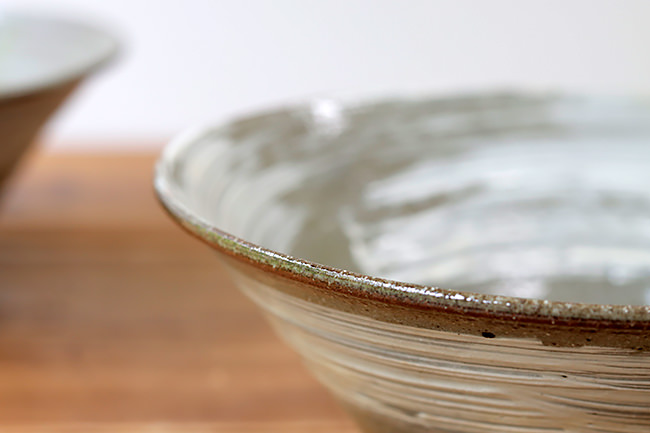 壺市】切立鉢/刷毛目/（径 20cm） | 【丹波のイロドリ】丹波焼(陶器)の