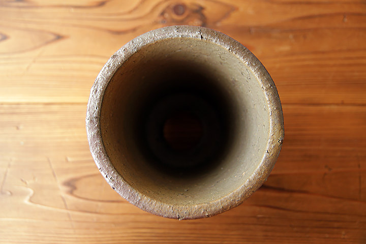 市野伝市窯】登り焼 植木鉢/筒型/3号/4号 | 【丹波のイロドリ】丹波焼