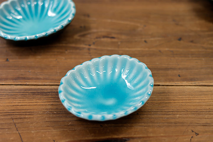 雅峰窯】タマリ/トルコブルー/（横 10.5cm） | 【丹波のイロドリ】丹波